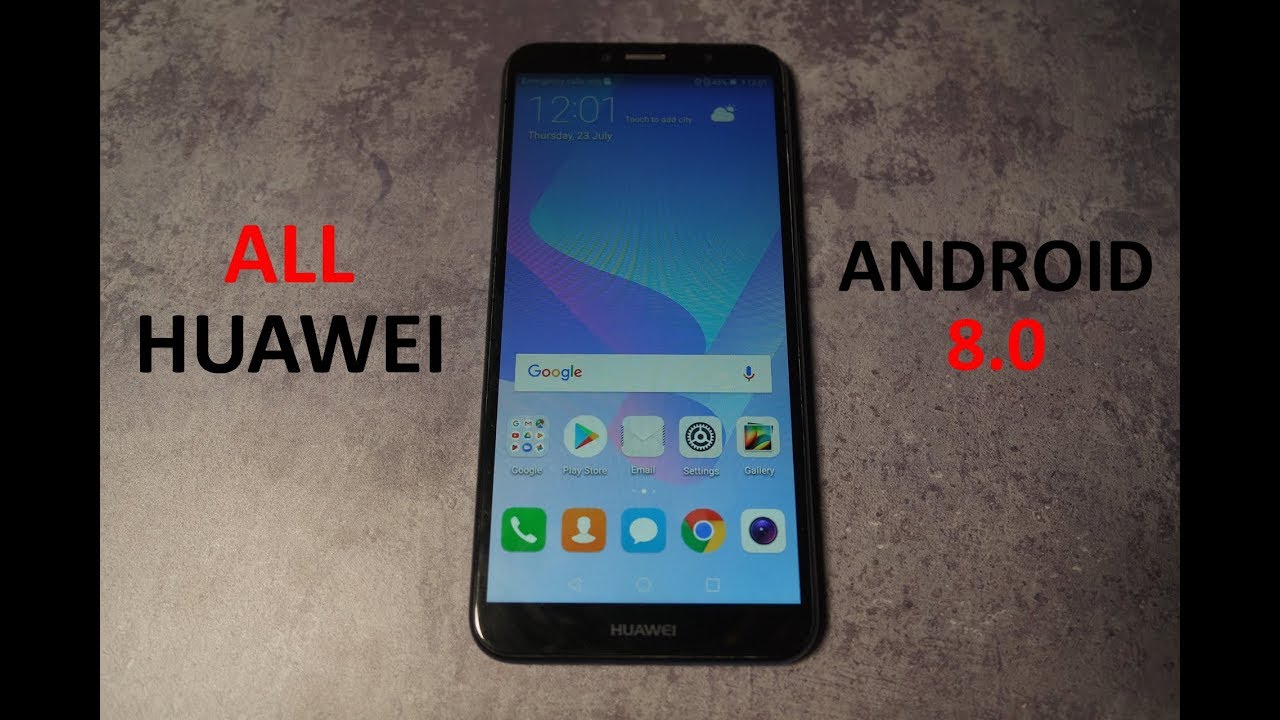 Все Huawei с Android 8.0 - удалить разблокировку учетной записи Google - метод 1