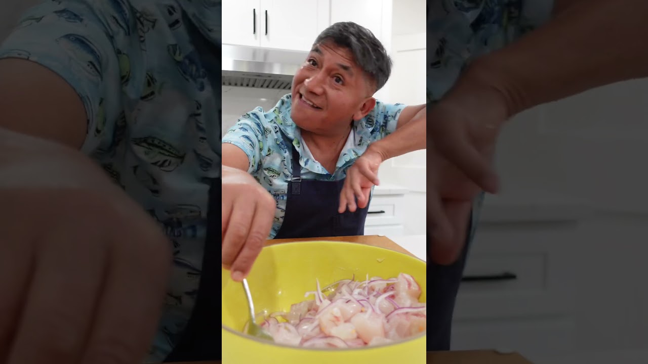 Un Ceviche Peruano!🇵🇪 completa receta en nuestro canal #cevicheperuano #ceviches  #comidaperuana