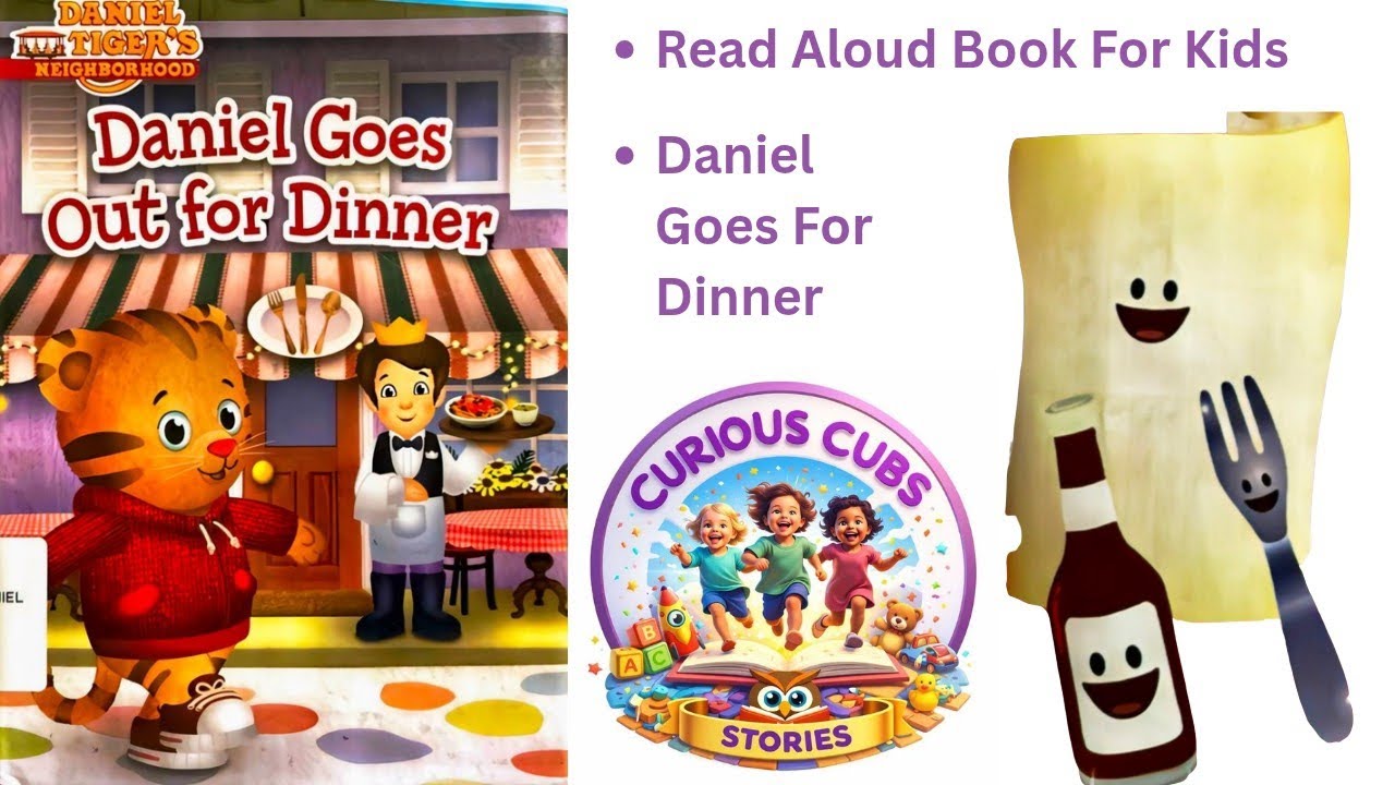Daniel Tiger Read Aloud Story for Kids and Toddlers | Social Stories for Toddlers | Kindergarten 😁