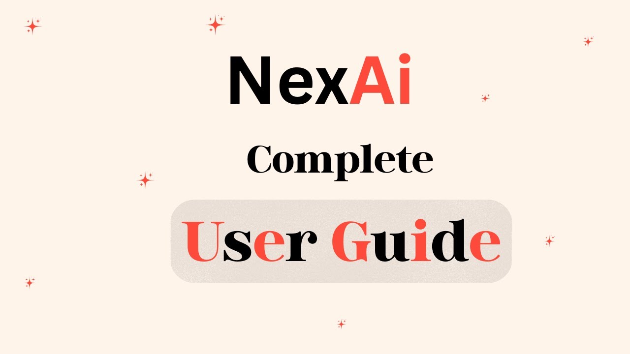 How to Use NexAi  | Complete Setup & User Guide