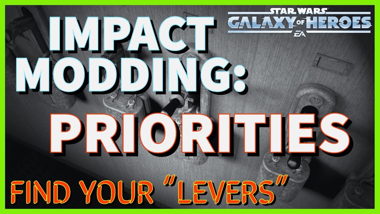 IMPACT MODDING: PRIORITIES (FIND YOUR LEVERS)