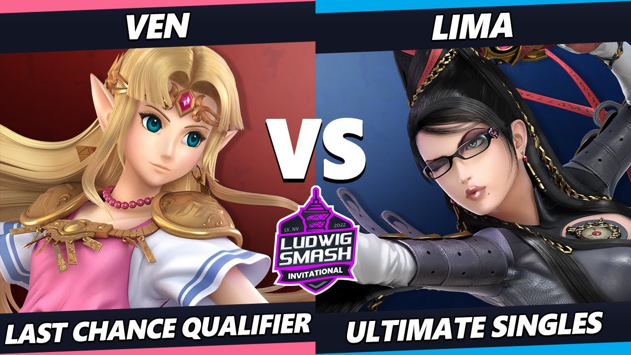 Ludwig Invitational - Ven (Zelda) Vs. Lima (Bayonetta) SSBU Ultimate Tournament