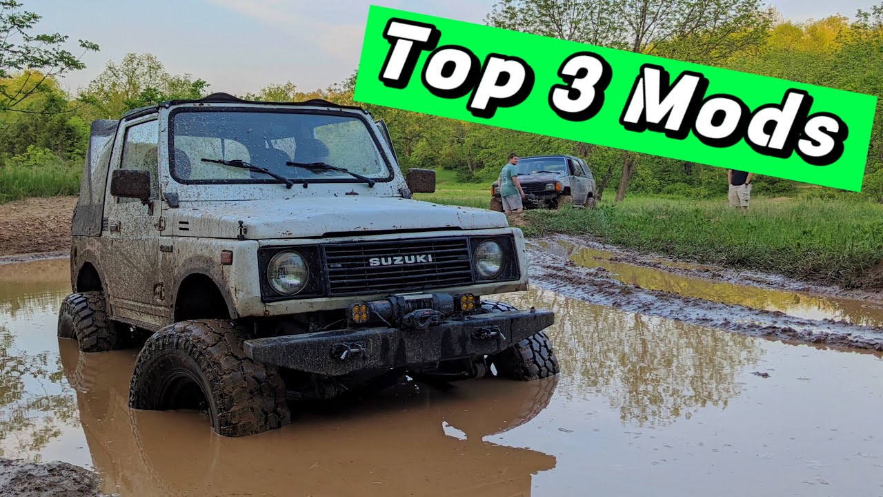 Best Suzuki Samurai off-road upgrades/ modifications | Top 3 plus bonus