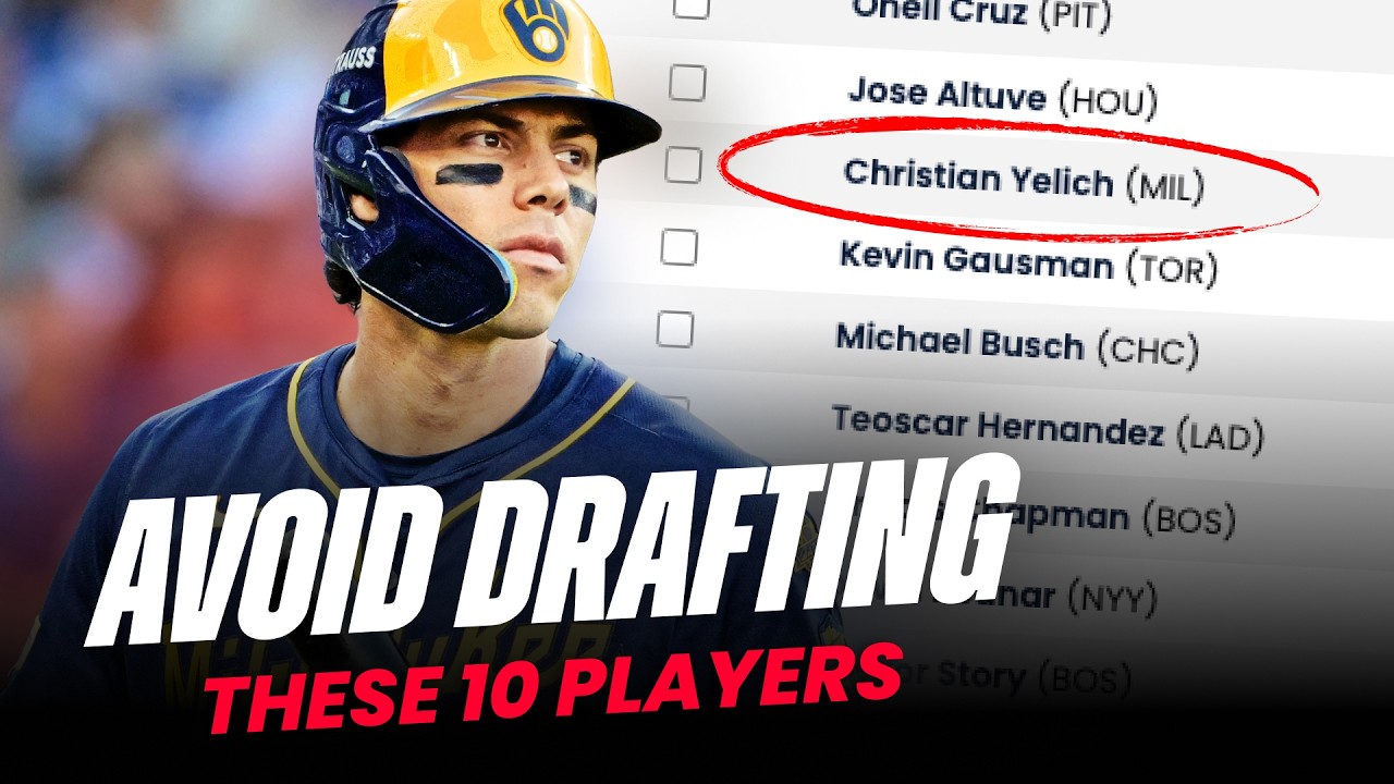 10 Players Fantasy Baseball Projections HATE (2026)