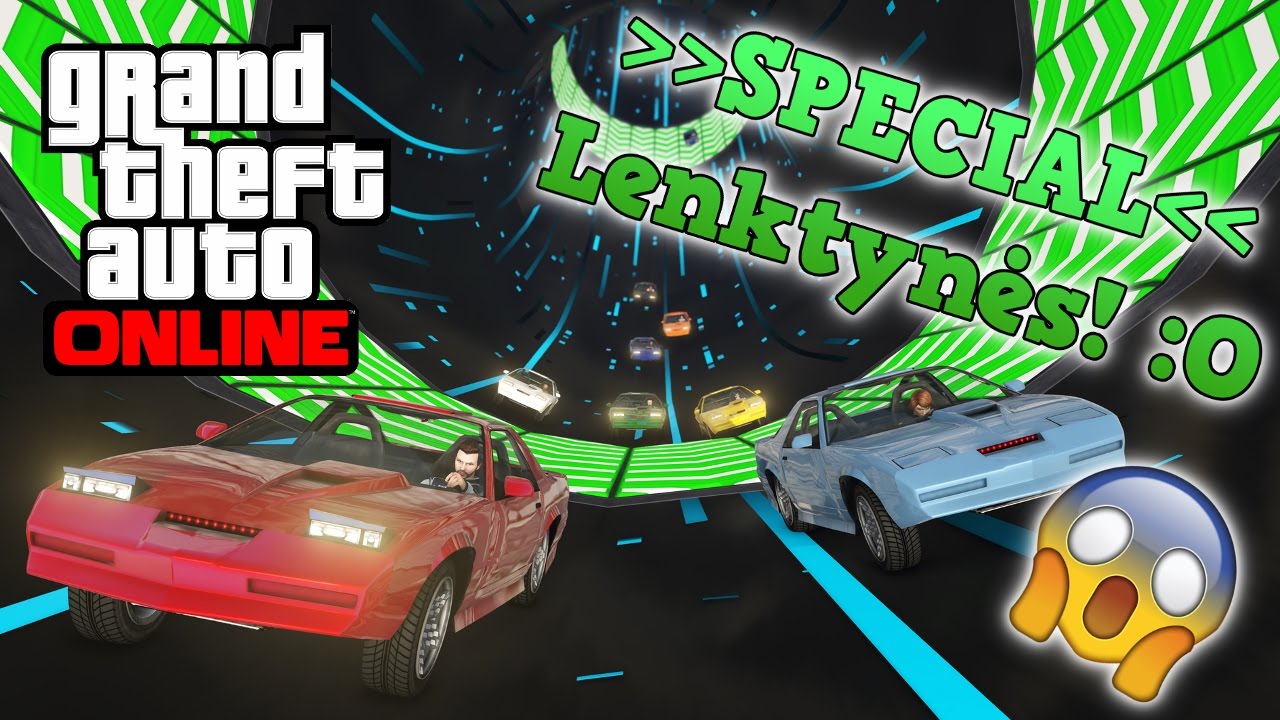 Edvisss Žaidžia - GTA Online #24 SPECIAL Lenktynės! :O