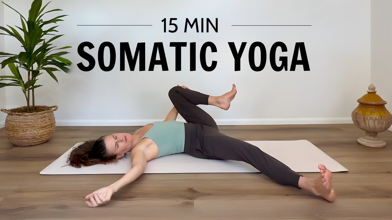 15 Min Gentle Somatic Yoga | Easy Flow For Hips & Low Back