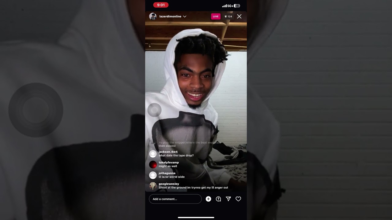 LazerDim 700 🔴IG Live 20 Minutes Of Unreleased Music 🔥🔥