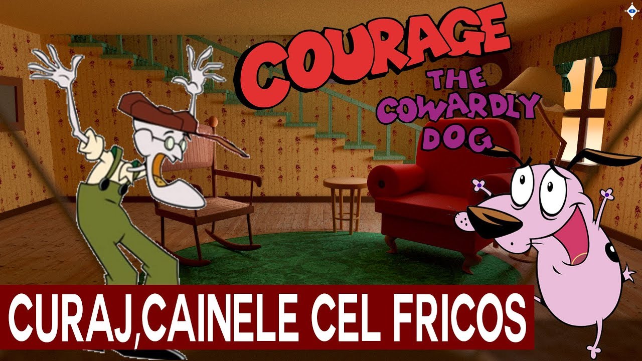 CURAJ,CAINELE CEL FRICOS! | Courage's Curse