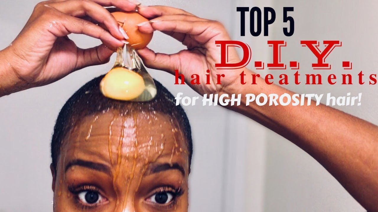 TOP 5 DIY Treatments for HIGH POROSITY to MOISTURIZE Dry Hair  | Nia Hope