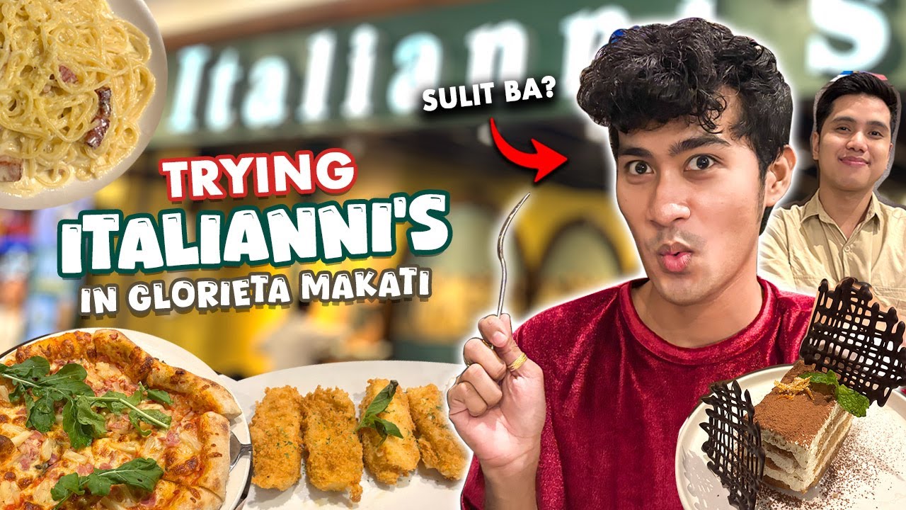 Trying Italianni's in Glorieta Makati by Rudolf Villaseñor