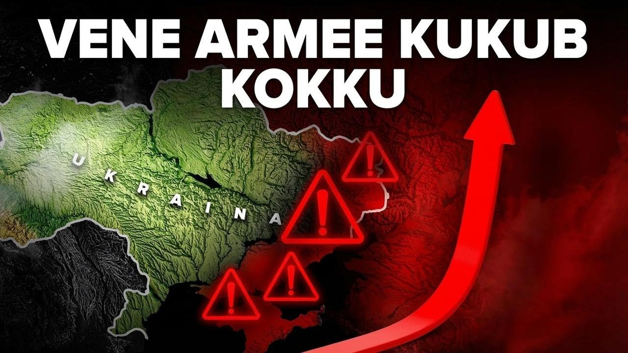 Ukraina vasturünnakud on tohutult edukad – Putini rindejoon variseb kokku