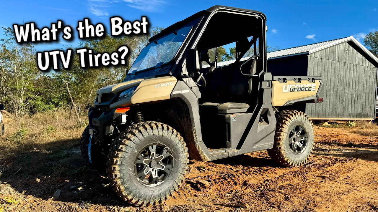 CFMOTO UFORCE 1000: лучшие внедорожные шины 4x4 для мотовездеходов | Тестирование на бездорожье