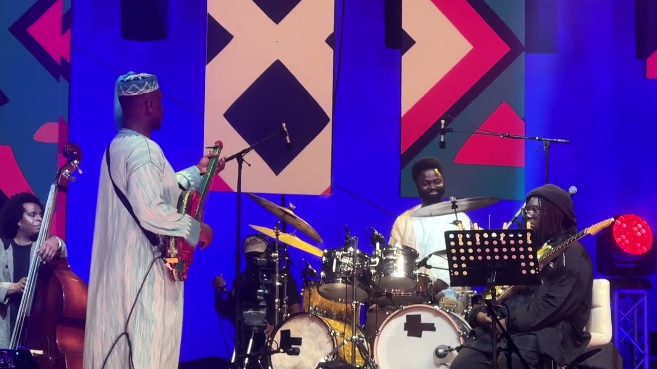 HOUSSAM GANIA and Marcus Gilmour - song 1 - Gnaoua Festival Thursday June 19 2025 - Essaouira, Maroc