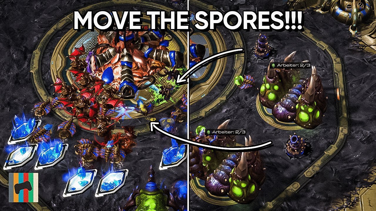 Muta's Aren't Good Vs Spores! - Starcraft 2 - LAGTV