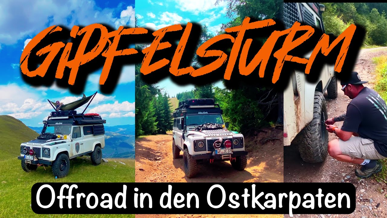 Overlanding Rumänien - Mit dem Defender Offroad in die Ostkarpaten und nach Brasov