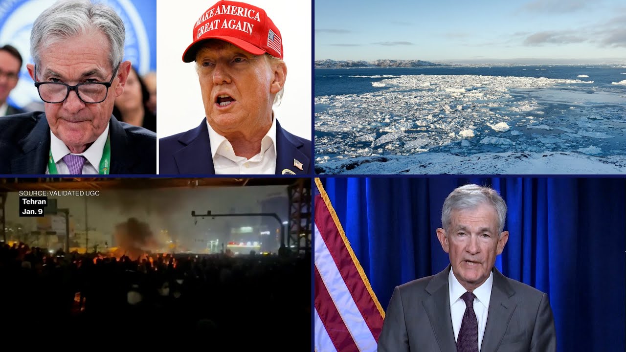 Bloomberg News Now: Fed Served With DOJ Subpoenas; Powell Vows to Stand Firm, More