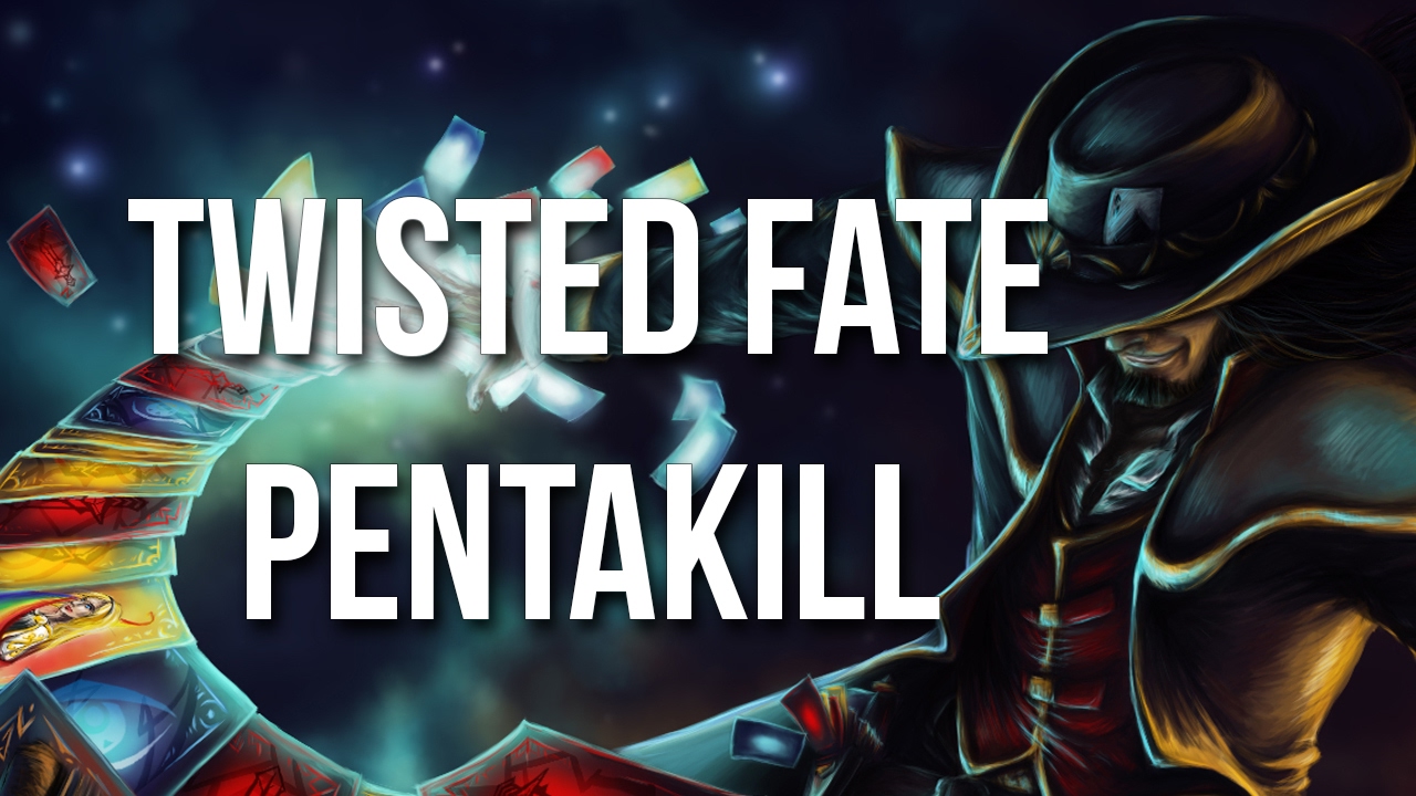 TWISTED FATE PENTAKILL | Season 6 | League Of Legends ᴴᴰ