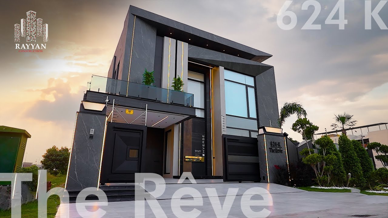The R&ecirc;ve by Rayyan Construction | Most Iconic 1 Kanal House in DHA Phase 6 Lahore | Demand 24.75 CR