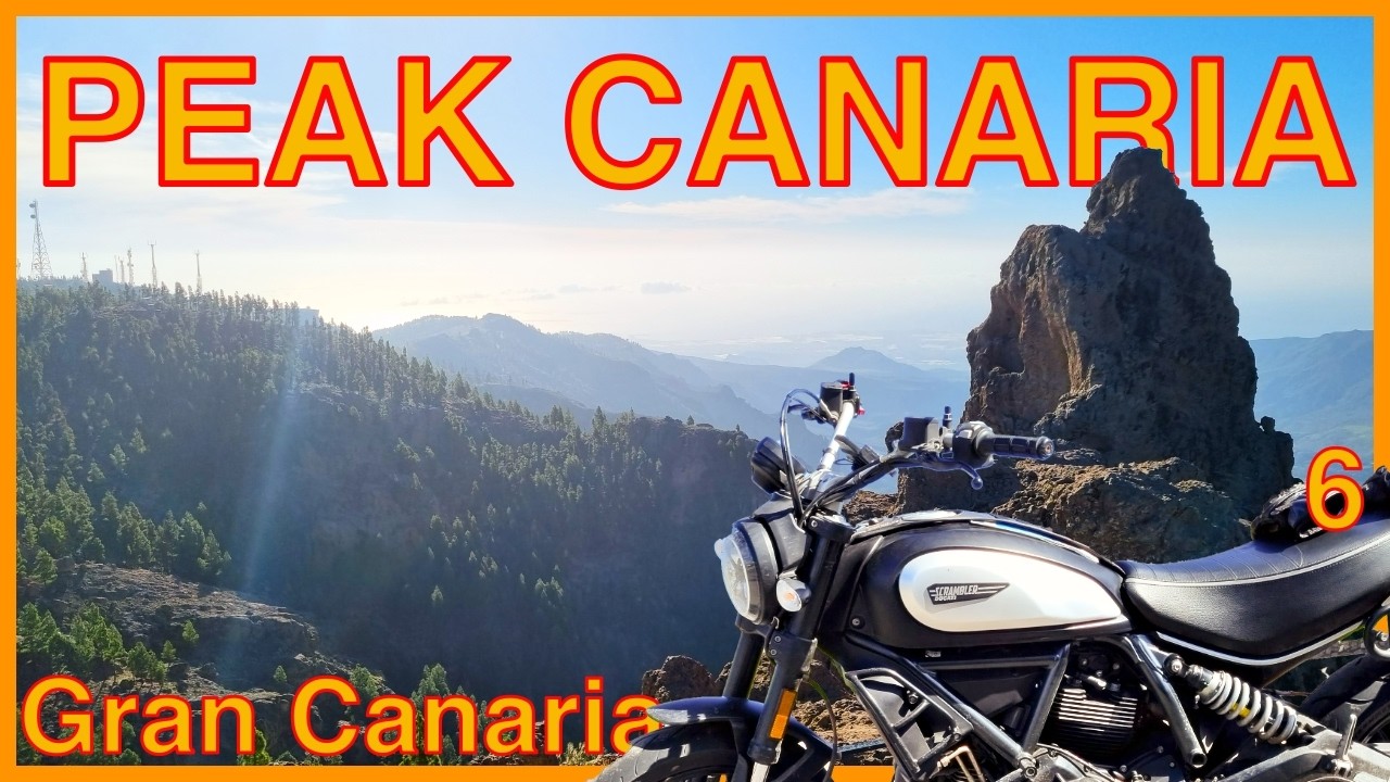 Gran Canaria Motorcycle Adventure – Day 4 | Ducati Scrambler Icon Dark | Pico de las Nieves
