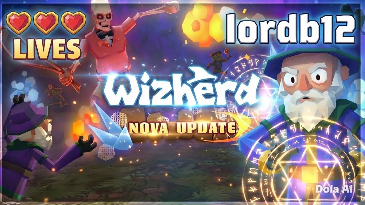 Playing a wird game called wizherds (3 live addition)