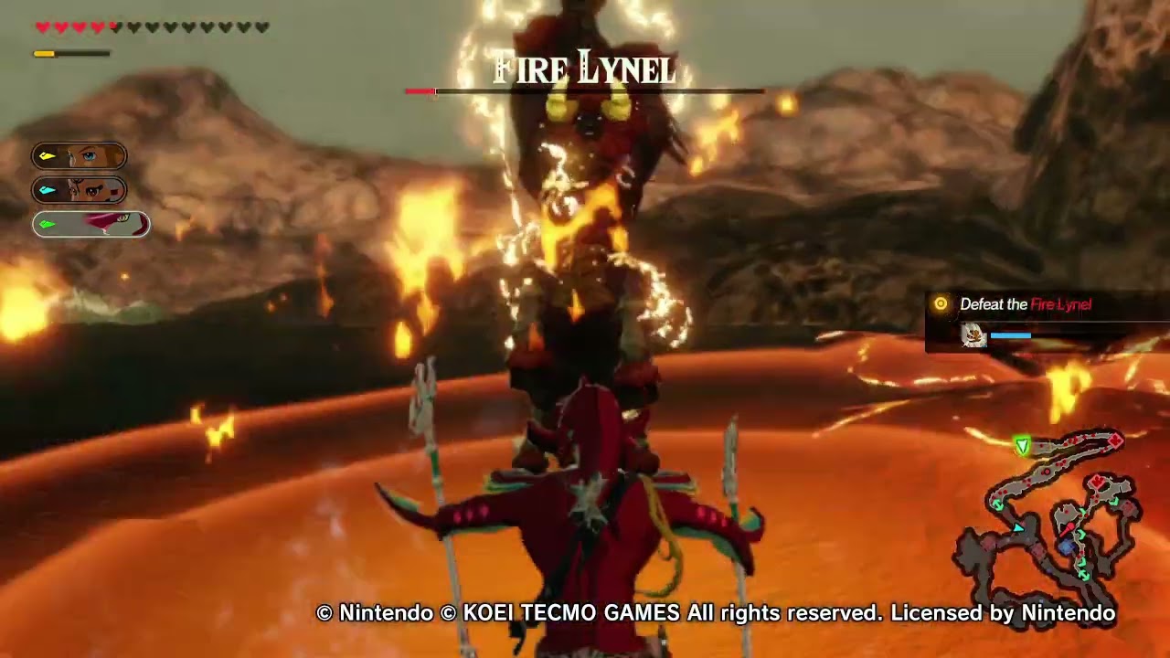 HW Aoc: Zora Prince Sidon vs fire Lynel II
