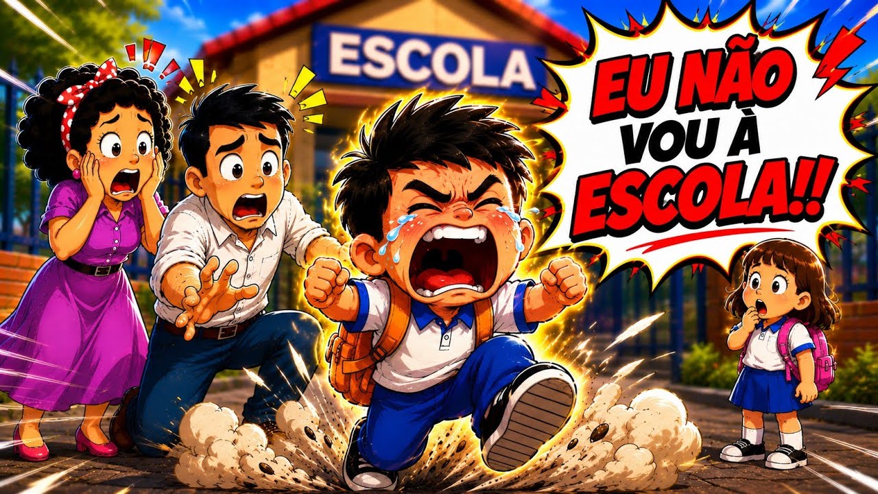O MENINO QUE NÃO GOSTA DA ESCOLA