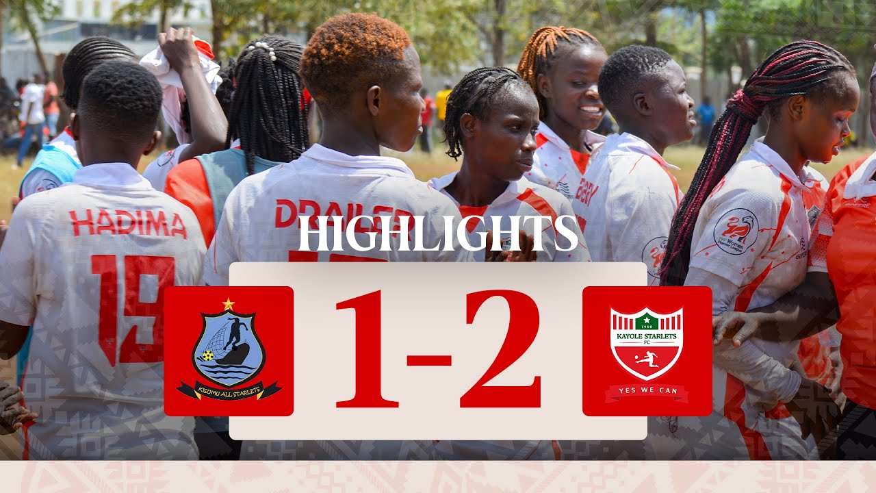 FKFWPL MATCHWEEK 14 | Kisumu All Starlets 1-2 Kayole Starlets | First Win of the year