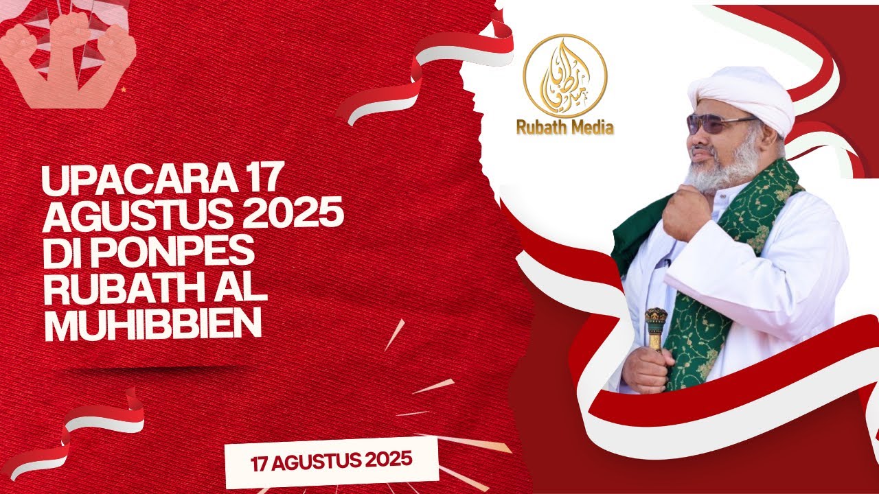 cuplikan upacara 17 agustus di ponpes rubath al muhibbien 2025