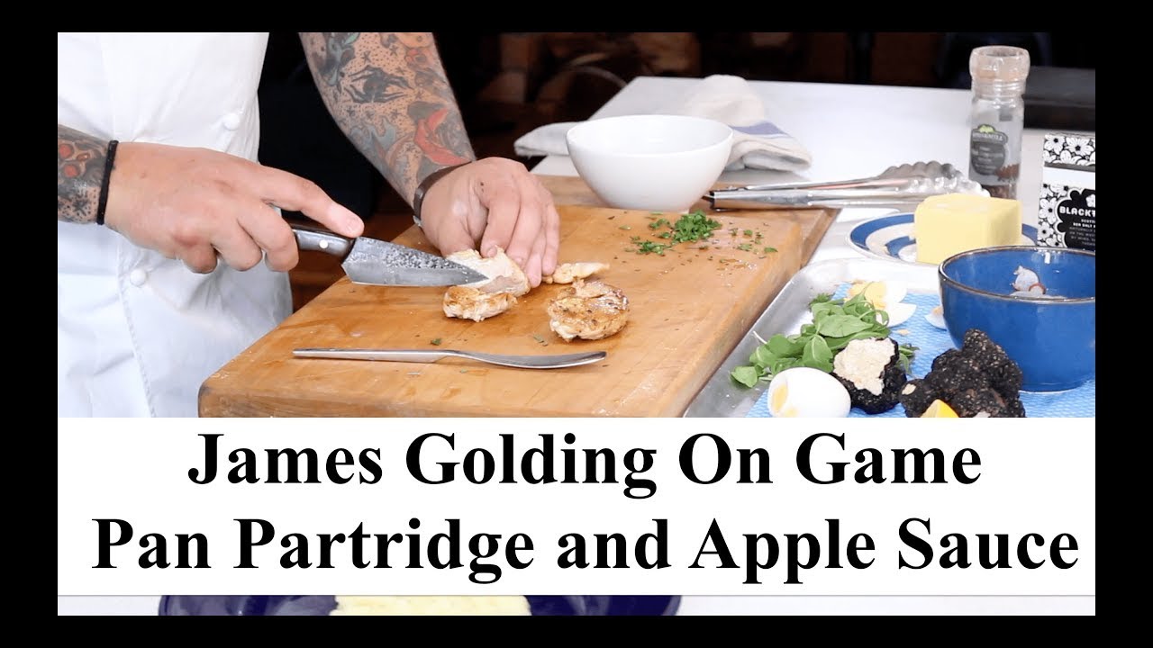 Partridge and Apple Sauce - James Golding On Game