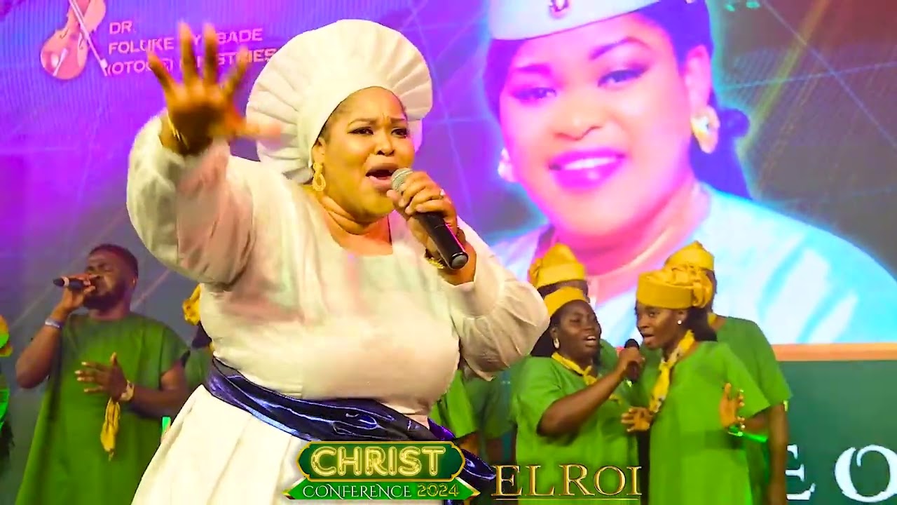 DR. FOLUKE AYOBADE OTOGE MINISTRATION AT CHRIST CONFERENCE 2024