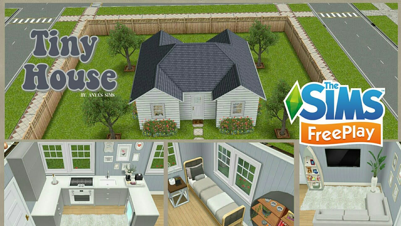 TINY HOUSE || Speed build || Sims Freeplay