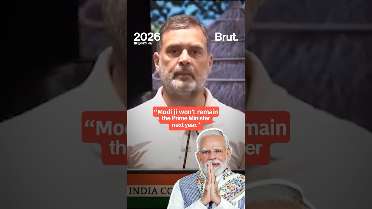 Did Rahul Gandhi predict PM Modi's political future?