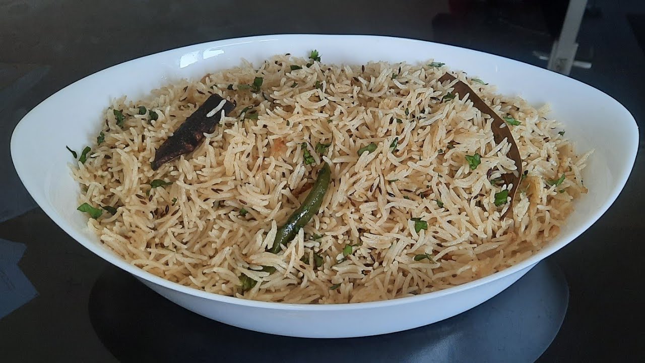 Jeera Rice Recipe | Restaurant Style Jeera Rice | Hyderabadi Mom In UK