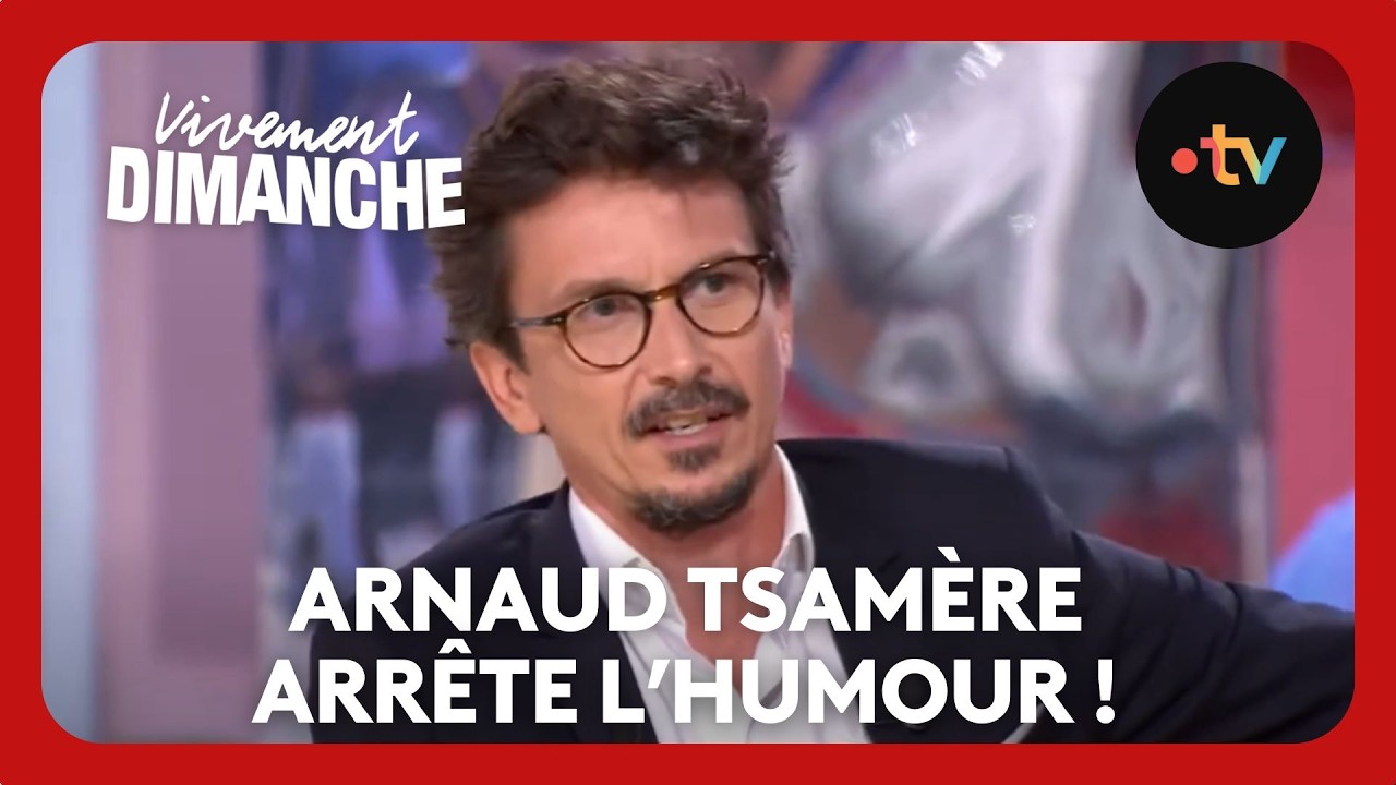 Arnaud Tsamère arrête l'humour ! - Vivement Dimanche 16 septembre 2018