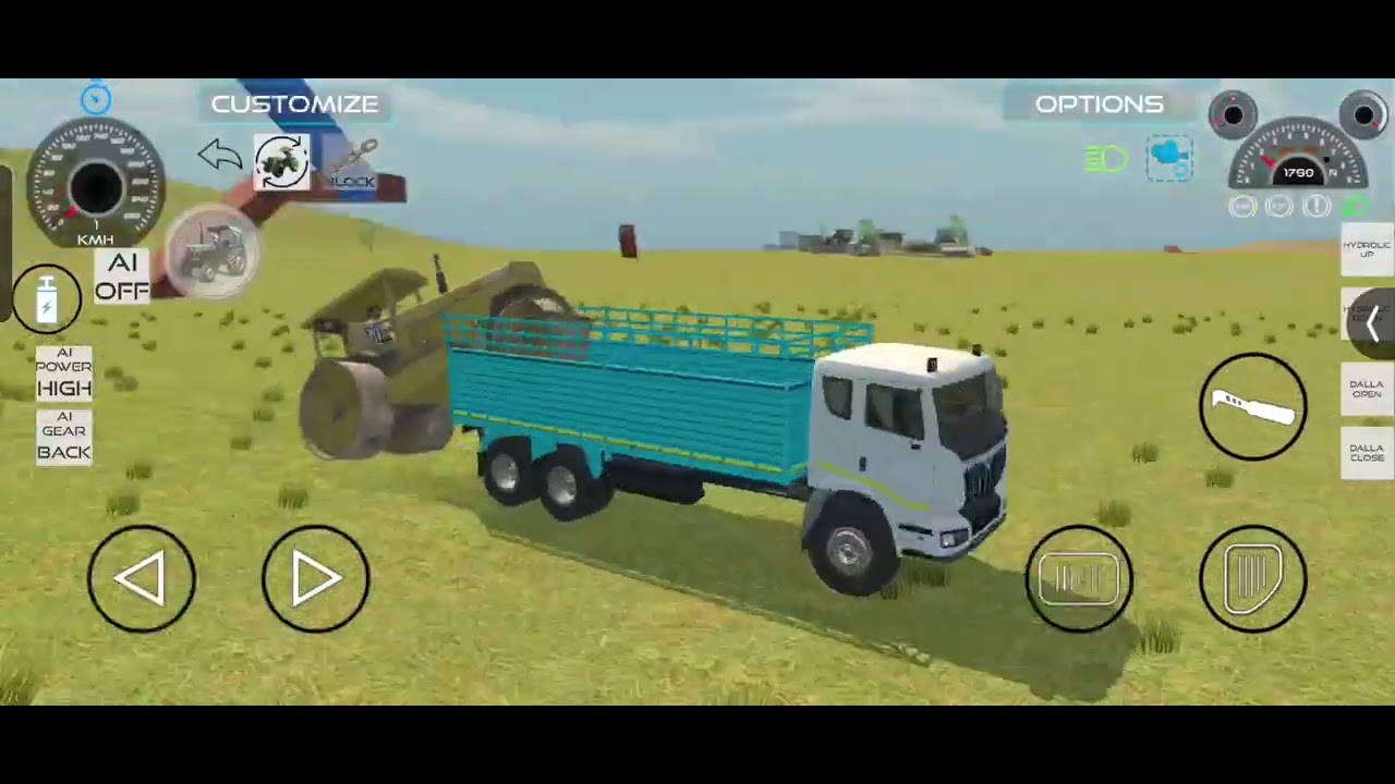 Truck 🚛 loding roller coaster and unloading | mission faill 😤 | driving roller coaster #driving#game