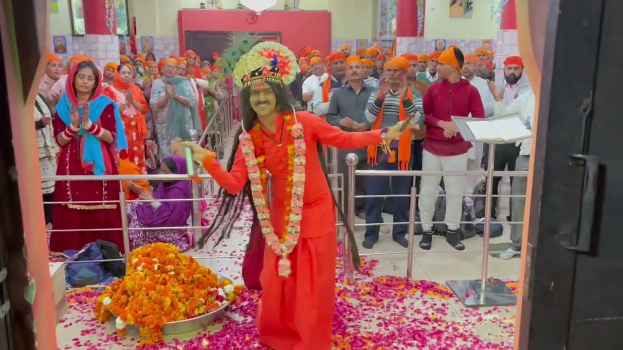 चैत्र मेला 2026 आश्रम लिदकोट जिला ऊना (हि.प्र) मिल तो गया बहुत सुदंर भजन झूम उठे भगतजन 🦚♥️🙏