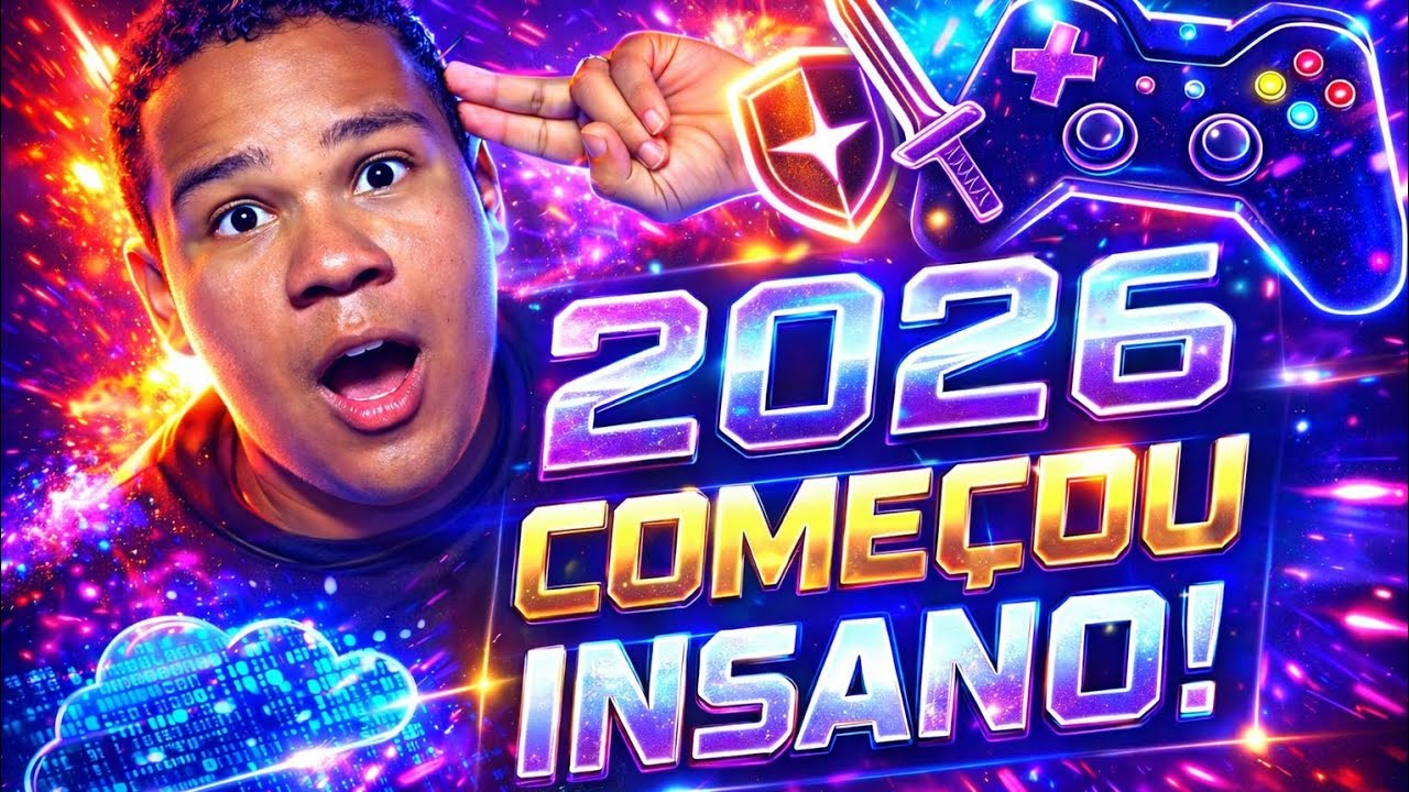2026 Começou Insano: GTA 6, Switch 2 e Muito Mais!