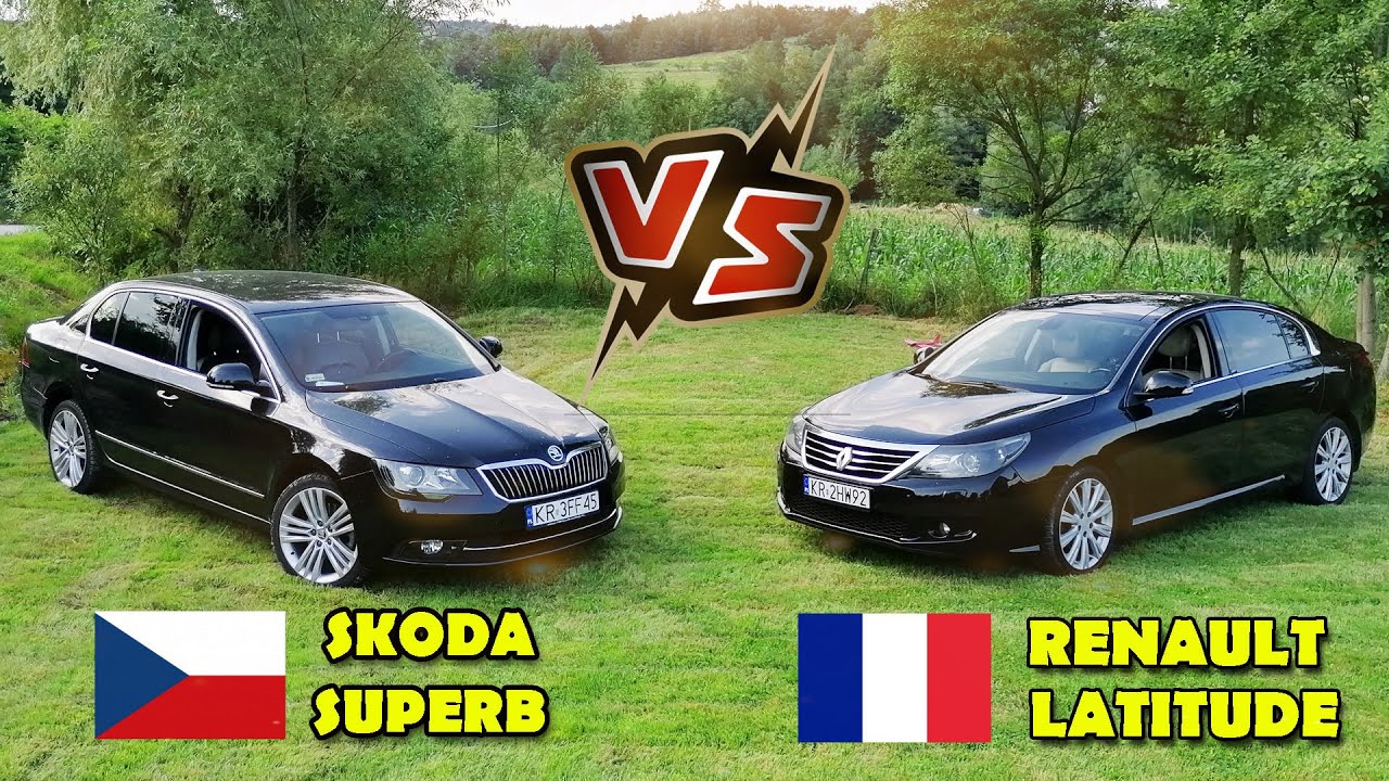 Skoda Superb VS Renault Latitude czyli godny rywal dla Superba