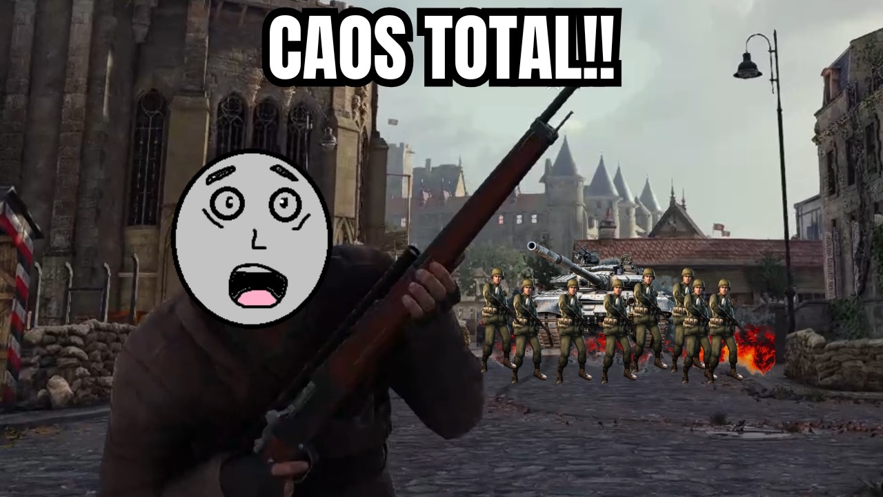 ENTREI NO MODO SOBREVIVENCIA DO SNIPER ELITE... FOI UM CAOS TOTAL!