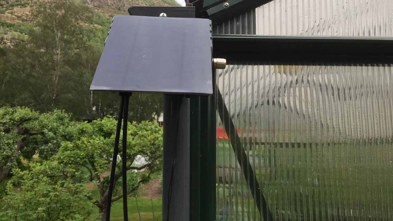 Solar irrigation system for my greenhouse. Irrigatia SOL-C24