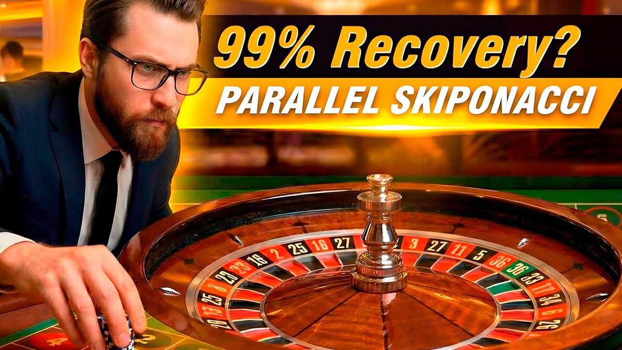 The Parallel Skiponacci Roulette Strategy with 99% Recovery Odds