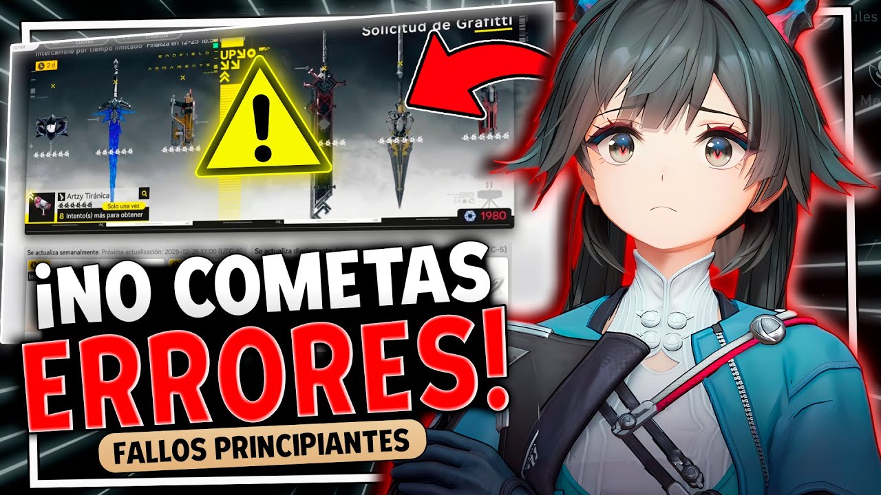 😱 7 ERRORES Fatales que podrian Arruinar tu Progreso | Guia Arknights Endfield