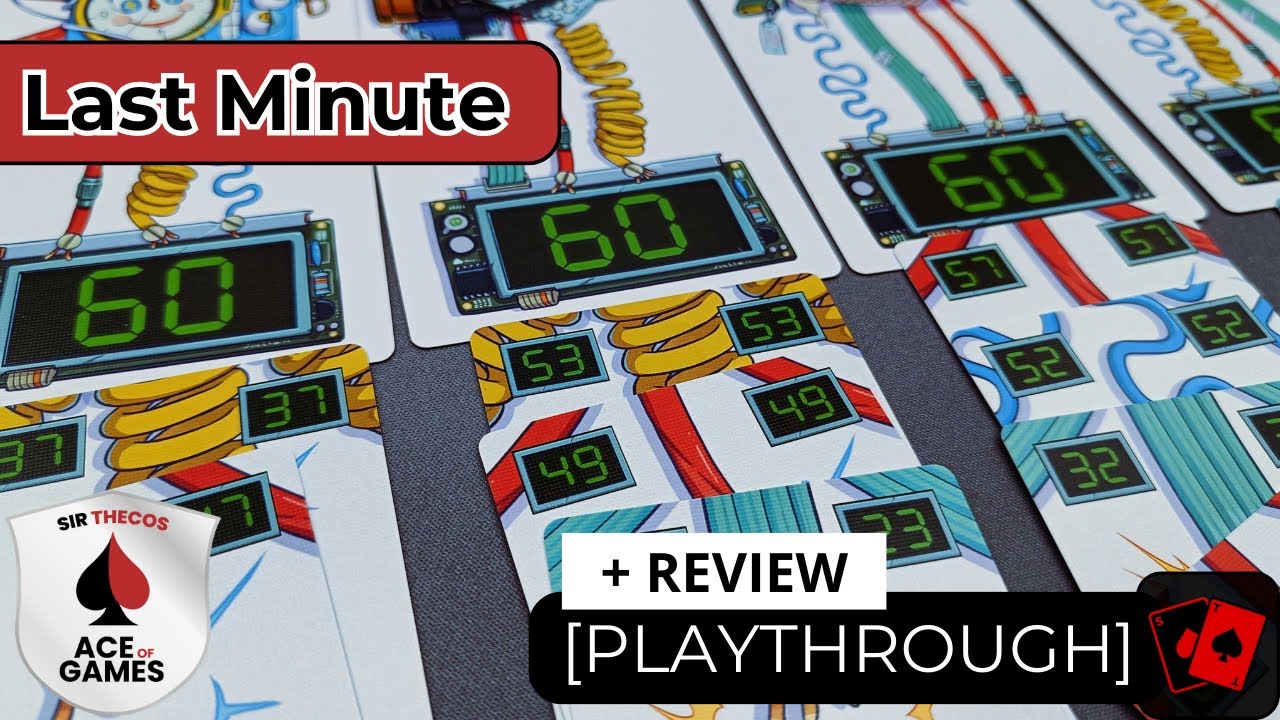Solo Playthrough + Review | Last Minute