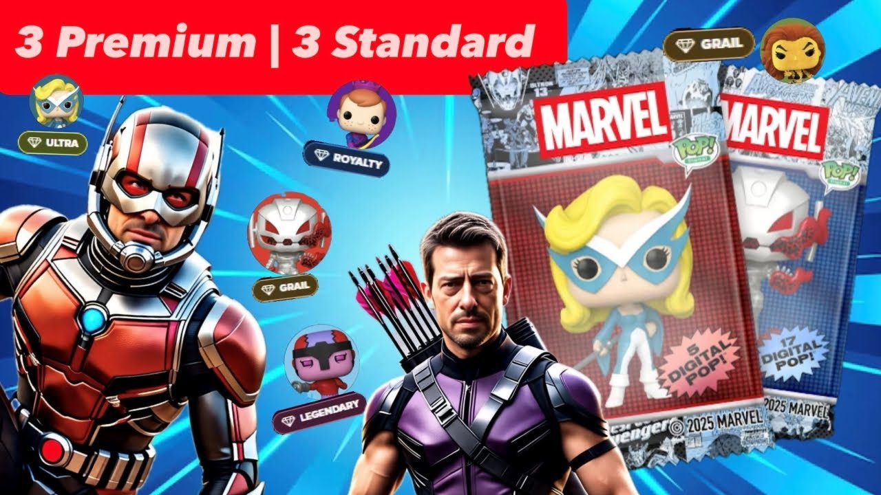 Marvel West Coast Avengers x FUNKO Series 1 NFT’s with Maddy | 3 Standard 3 Premium #nft
