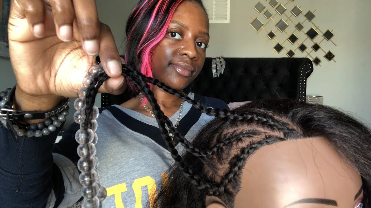ASMR 💋 Big Sis Braids + Beads Roleplay (hair tingles & bracelet sounds)