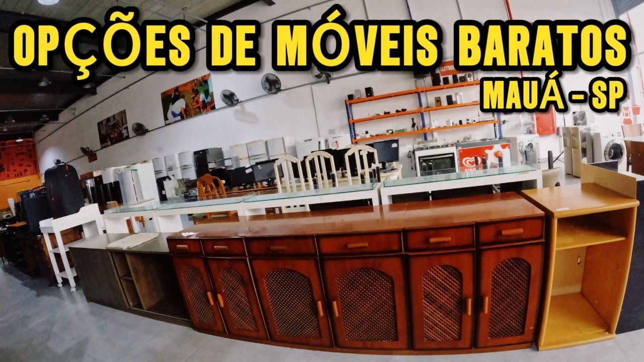 BAZAR BENEFICENTE EM MAUÁ VENDE MÓVEIS USADOS BARATOS