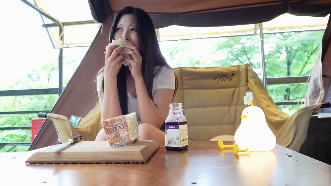 Forest Camping in Heavy Rain 🌧️⛺ | Cool and Peaceful After the Storm