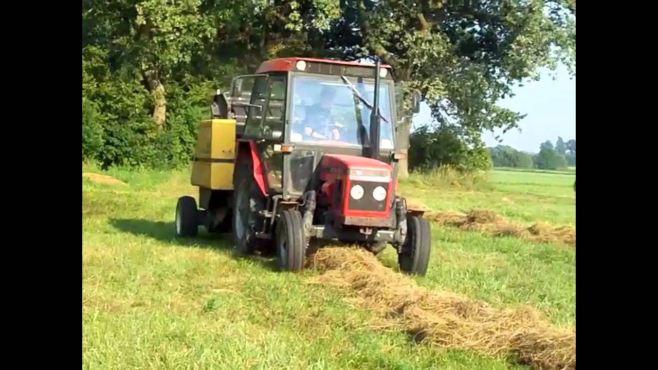 Prasowanie zetor 5211 rivierre casalis 112 siano 2011