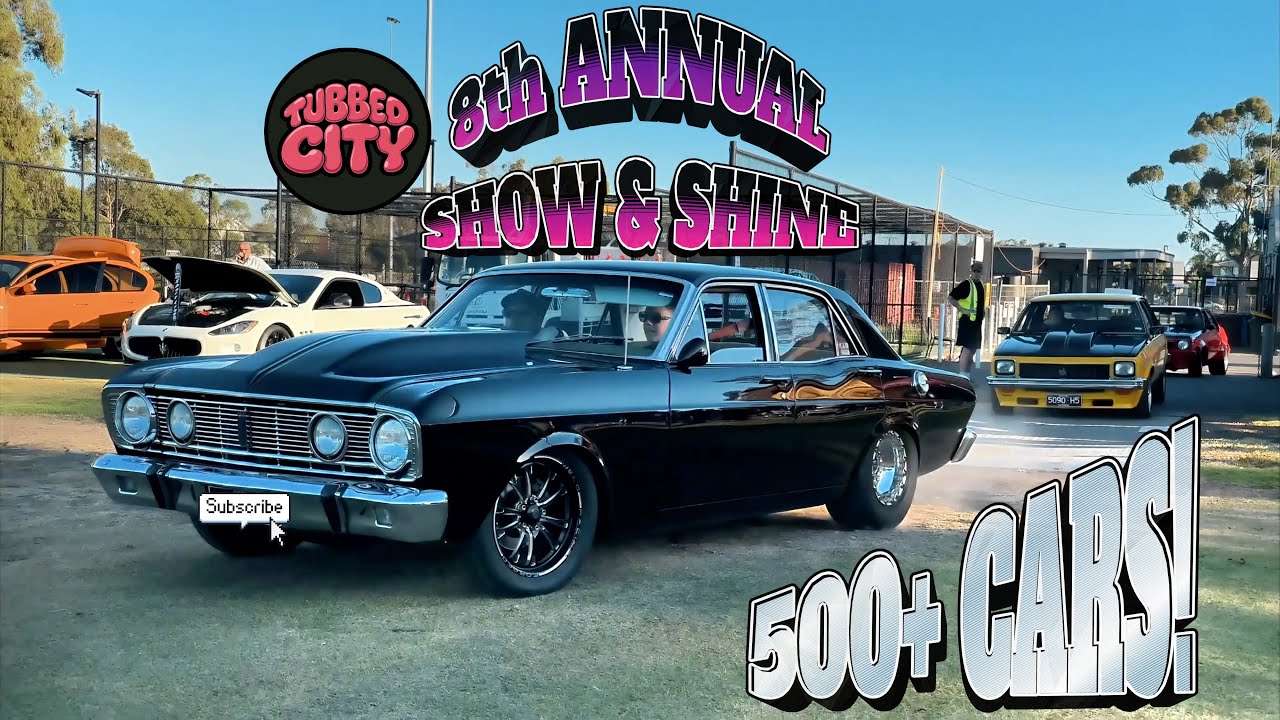 8th Annual Pascoe Vale Show & Shine | The Best Aussie Muscle Cars