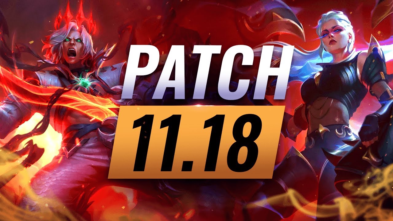 BEST Champions TIER List – League of Legends Patch 11.18